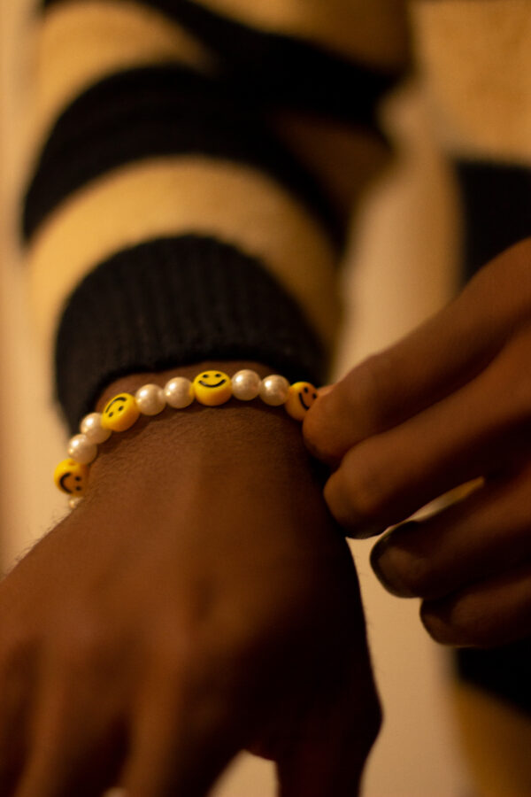 Smiley Face Beaded Bracelet - Image 6