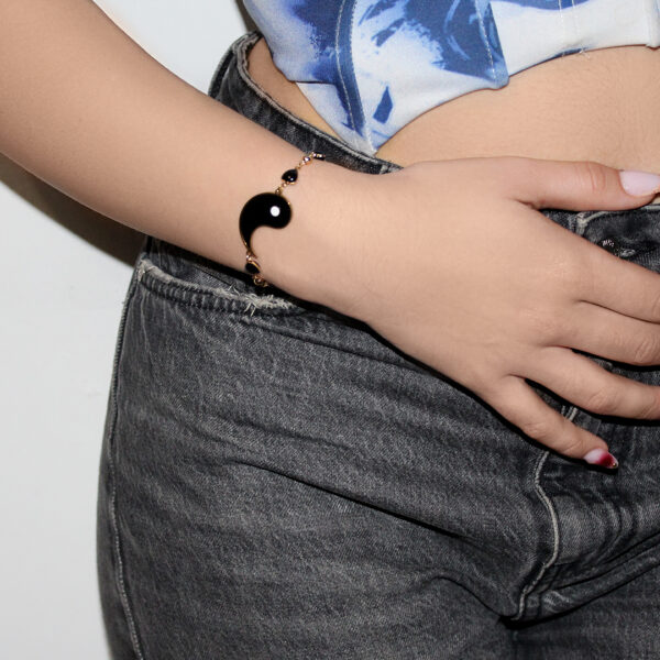 Yin-Yang Harmony Charm Bracelet - Image 2