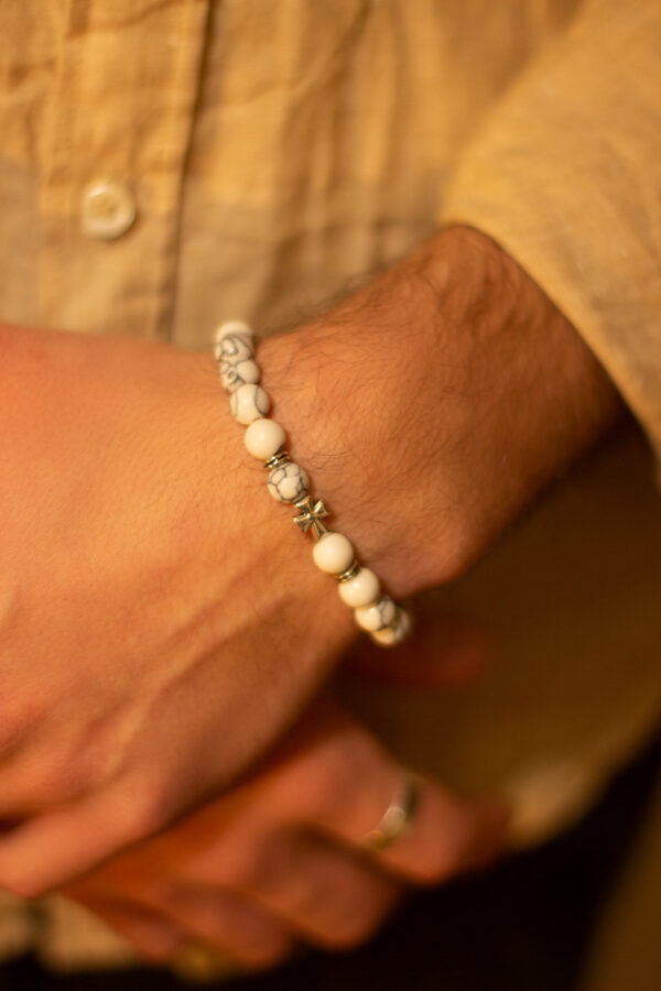 Marble Essence Beaded Bracelet - Image 5